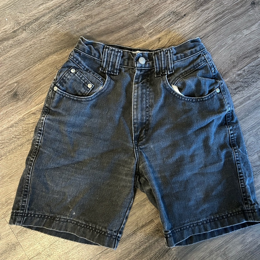 vintage late 80s/early 90s cactus jean shorts